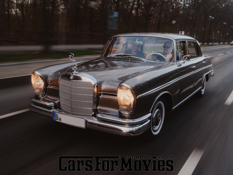 Mercedes Benz 400 SE lang Königsflosse W112 1964 Deutschland Grau Beige Zivilfahrzeug Limousine DE - Berlin 7697 